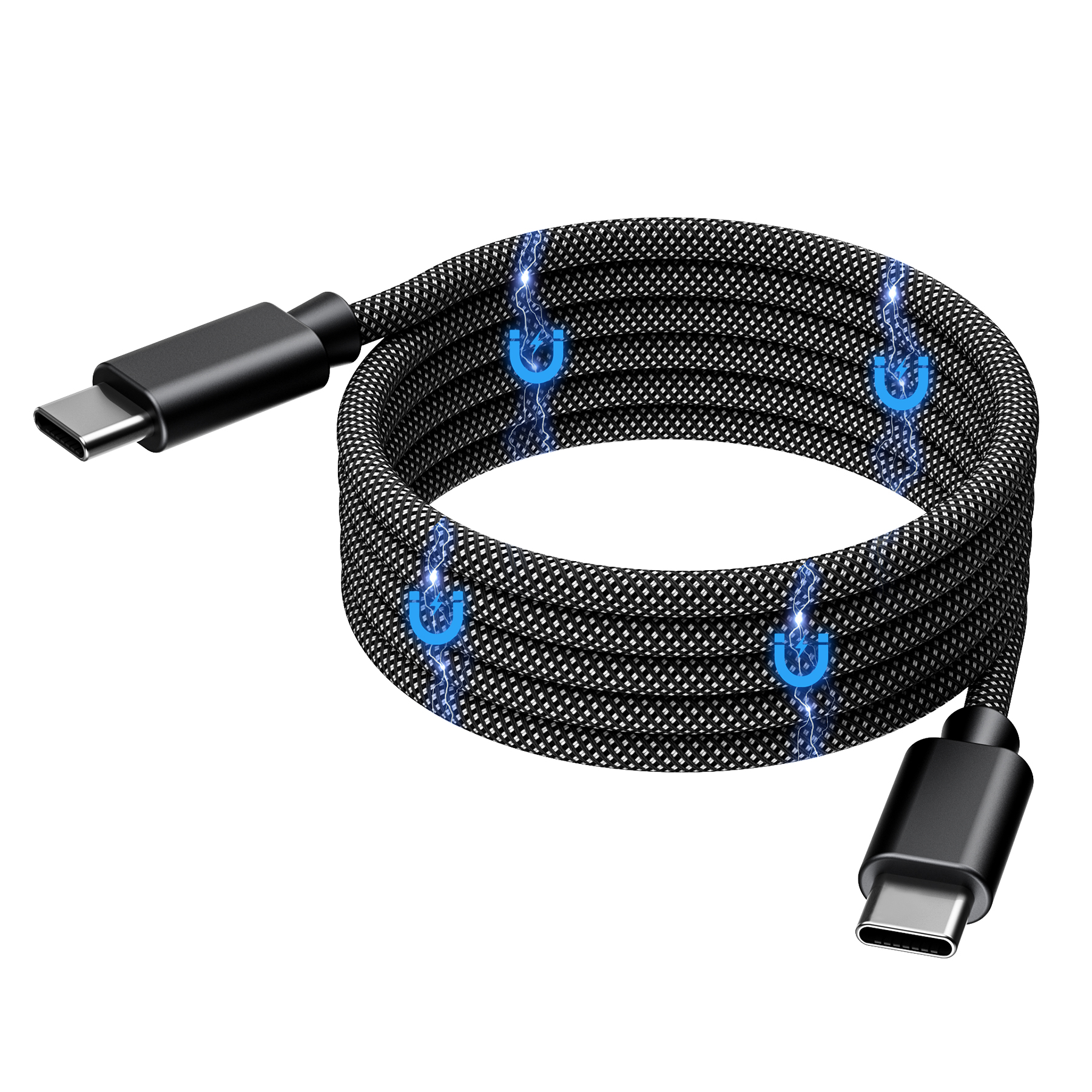 XCC-1052 PD3.1 240W USB-C to USB-C 1.2M Magnet Cable