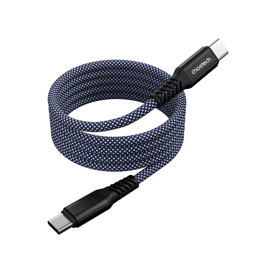 XCC 1081 100W USB-C to USB-C Magnet Cable 1m