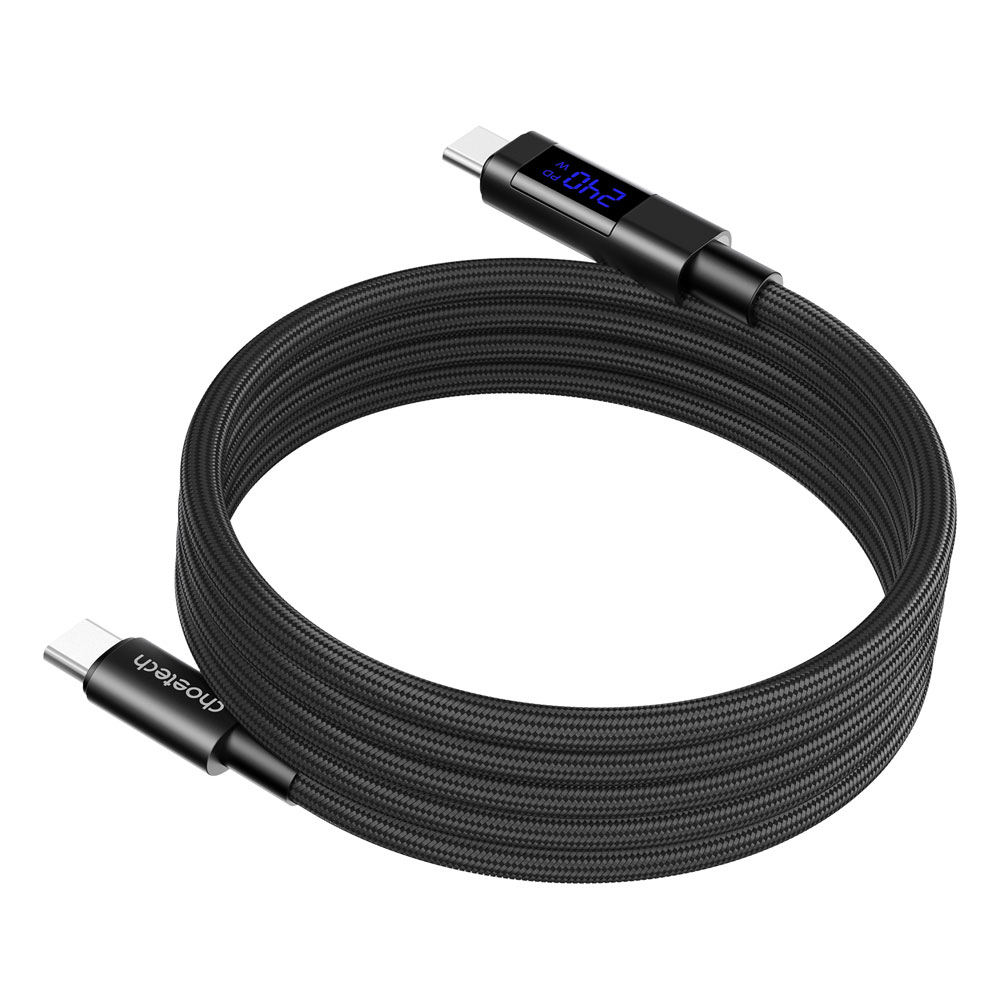 XCC 1061 PD240W USB-C to USB-C Digital Display Magnet Cable, 1.8M length