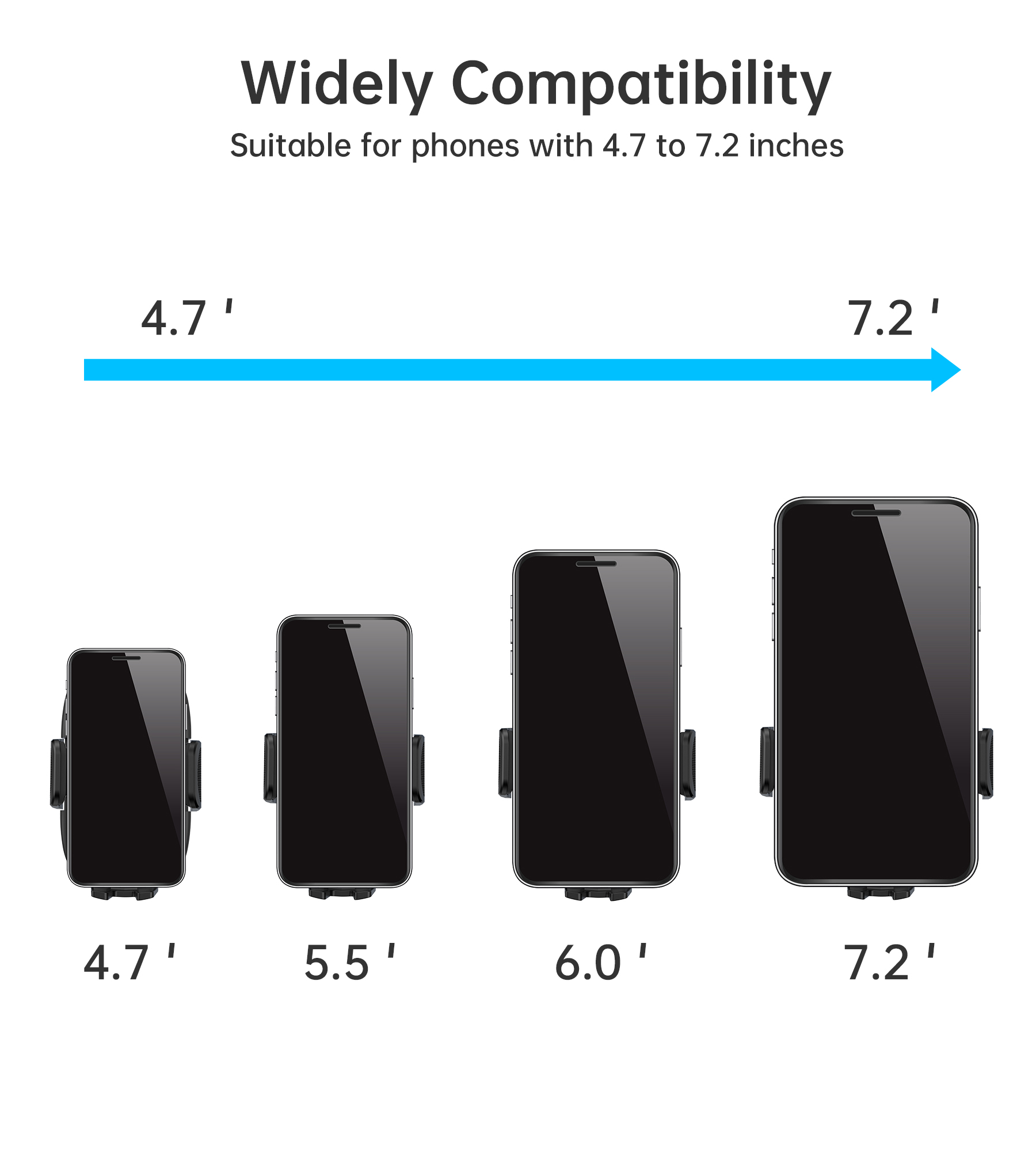 H066-Magnetic Car Mount Stand for iphone12/13/14
