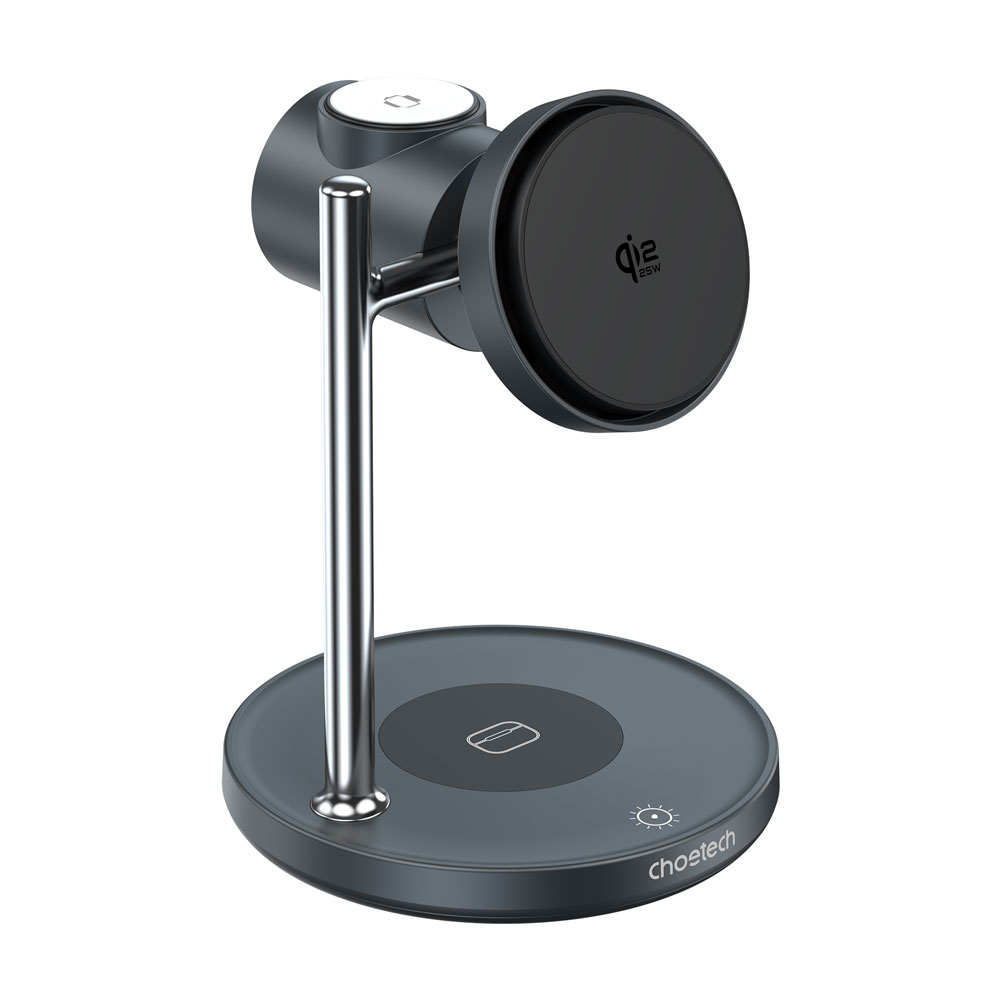 Choetech MagLeap Qi2.2 Certified 25W 3 in 1 Magnetic wireless charger holder 
