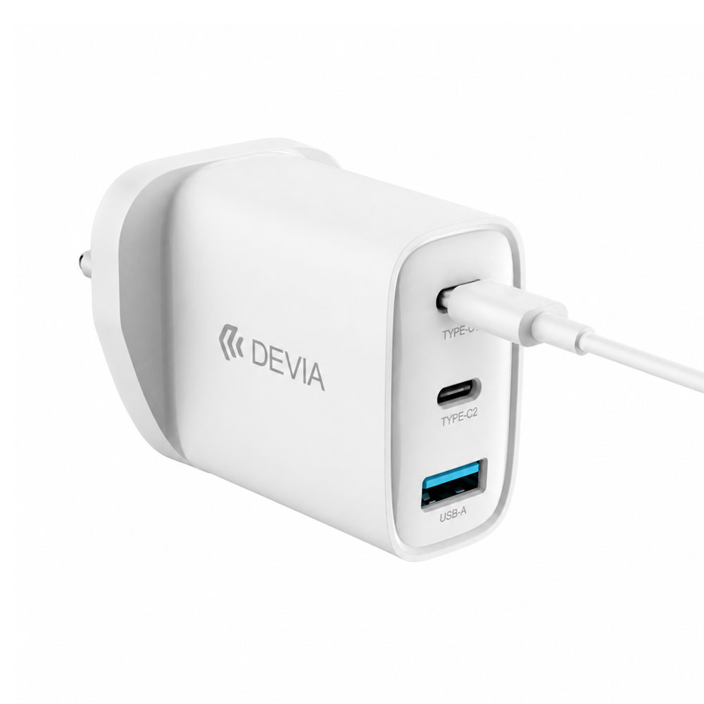 Devia Extreme Speed Series PD 65W A+2C GaN Charger 