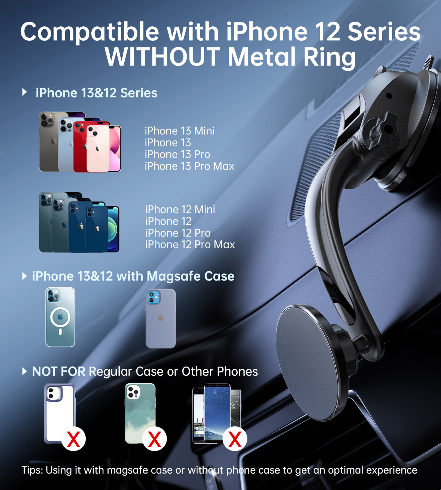 Mobile Holder - AT0005-BK