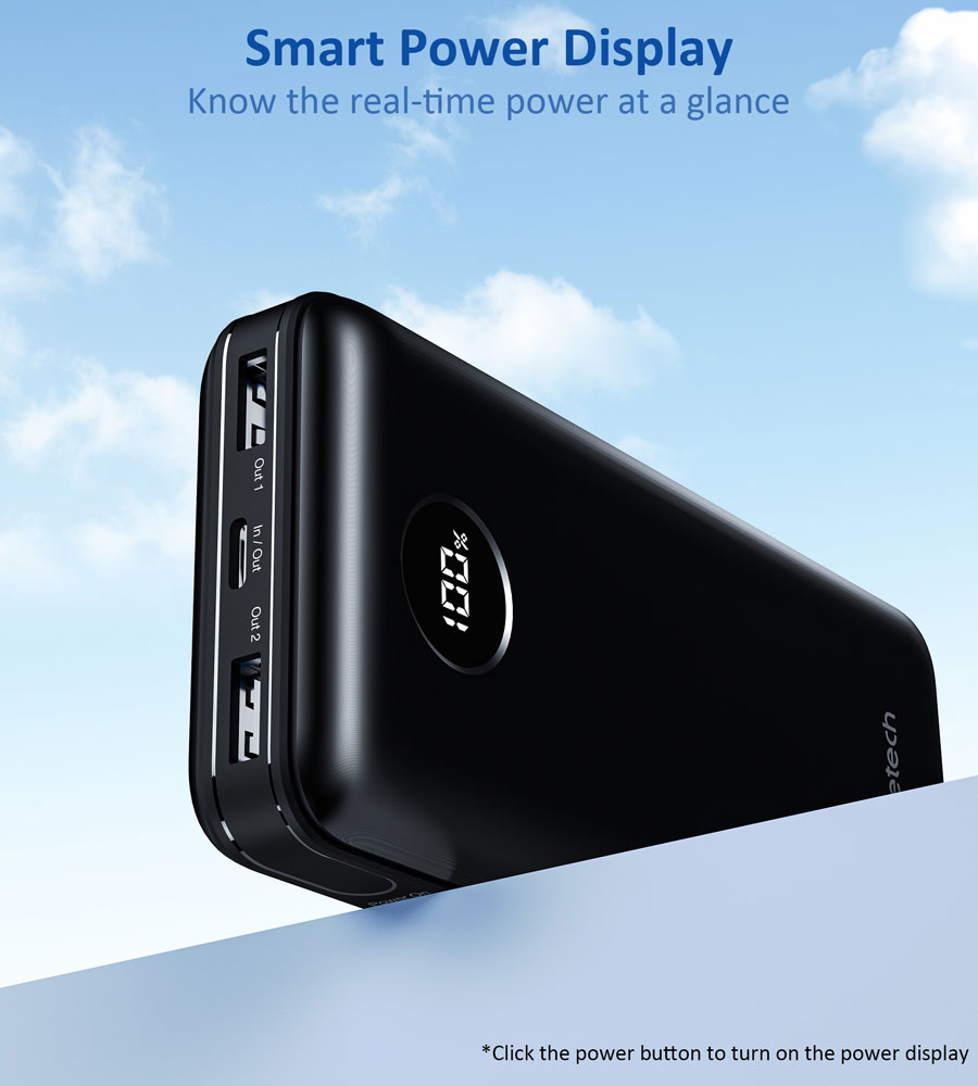 PD45W 20000mAh Power Bank - B653