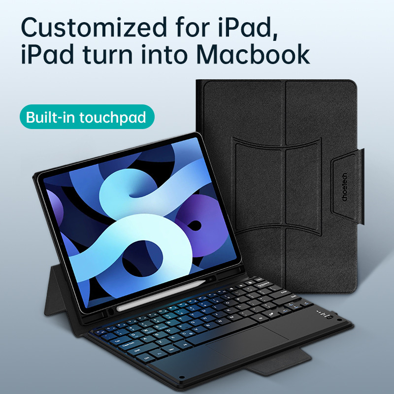 Choetech BH-013 detachable english bluetooth keyboard for 10.2inch ipad pro Black Choetech BH-013 detachable english bluetooth keyboard for 10.2inch ipad pro Black