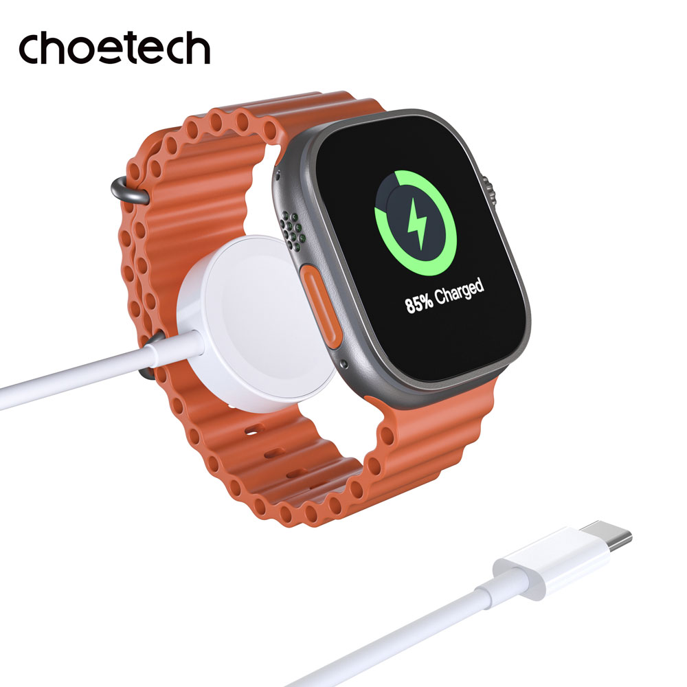 T401-Choetech Magnetic Charging Cable for Apple Watch Charger--USB port