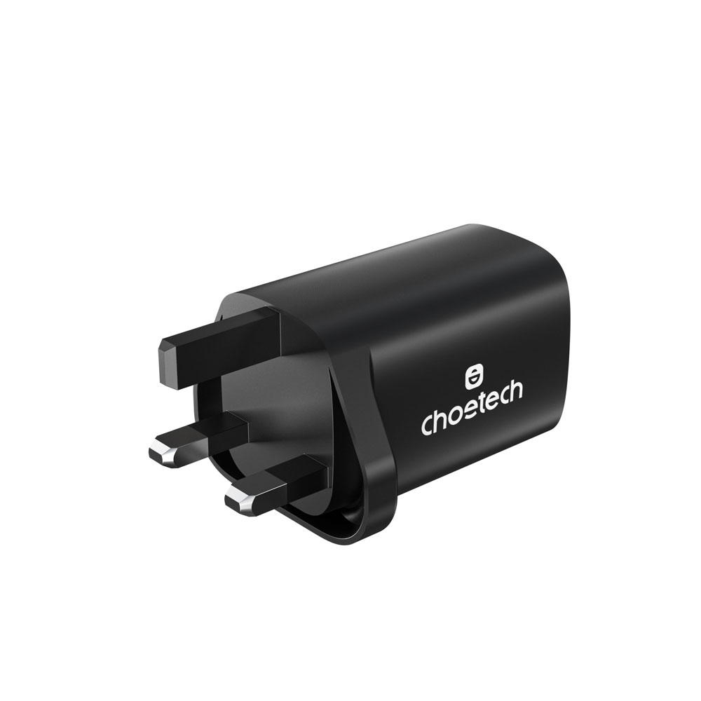 Choetech GaN PD65W 3Ports 2*USB-C+A wall Charger