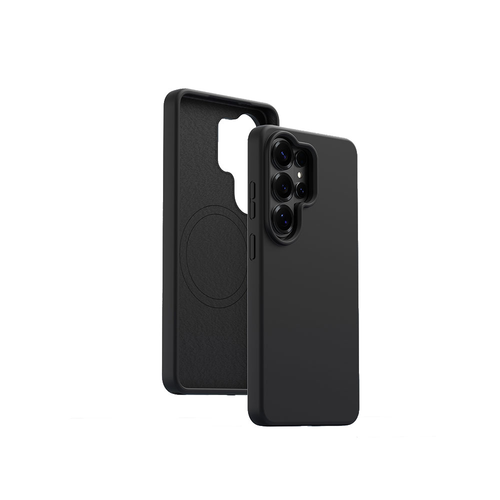 Devia Nature Series Silicone Magnetic Case for Samsung S26 Ultra Black