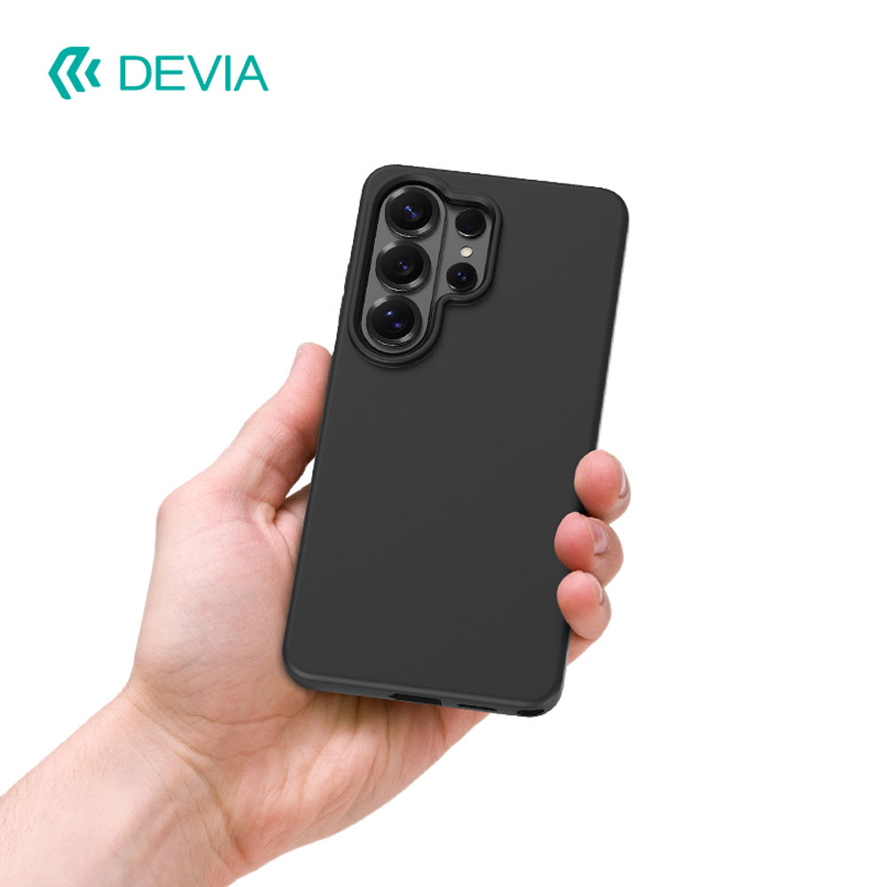 Devia Nature Series Silicone Magnetic Case for Samsung S26 Ultra Black