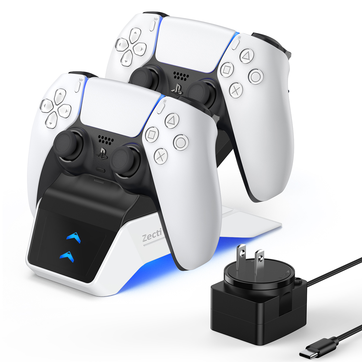 PS5 controller charger station (with adapter) - GM-P02