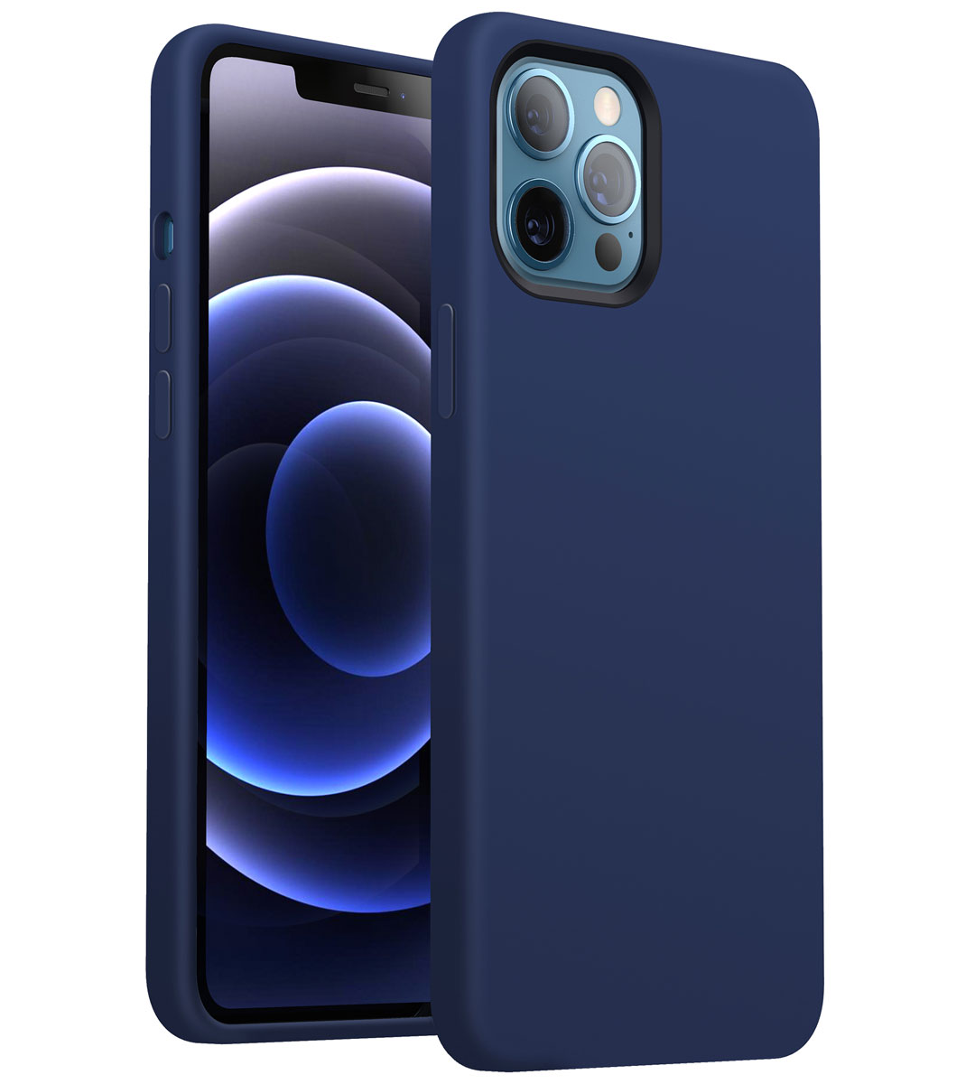 PC0095-MB Magnetic Case  6.1 inch for iPhone 12/12 Pro( Middlenight blue)