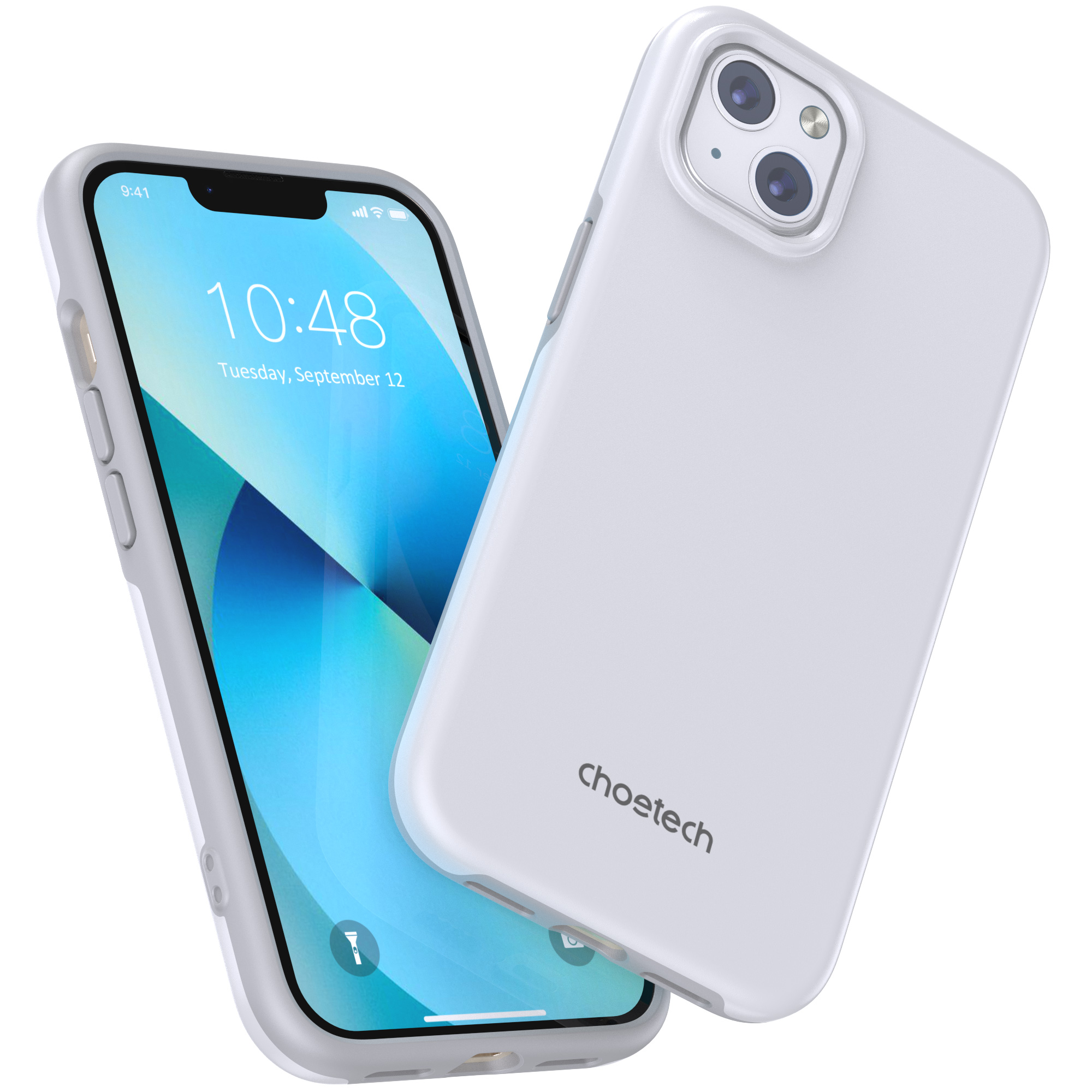 PC0112- MFM-WH  Magnetic Case  6.1 inch for iPhone 13  (White)