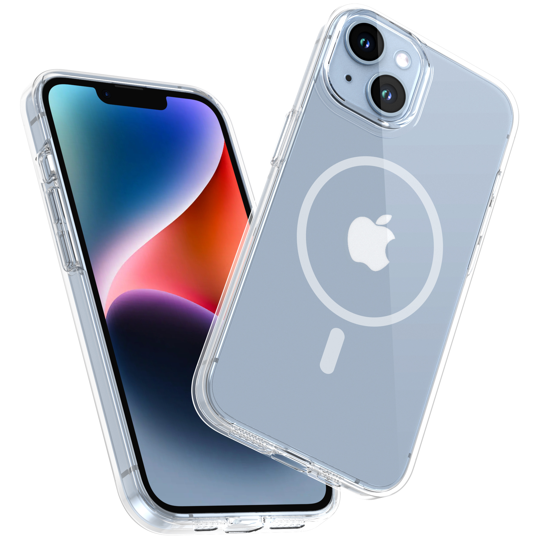 PC0120 - Transparent Magnetic Case for iPhone 14 plus PC0120 - Transparent Magnetic Case for iPhone 14 plus