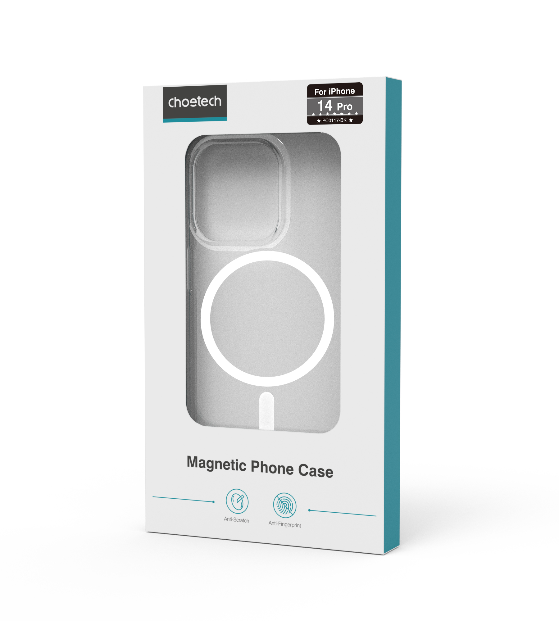 PC0121 - Transparent Maganetic case for iPhone14 Pro 