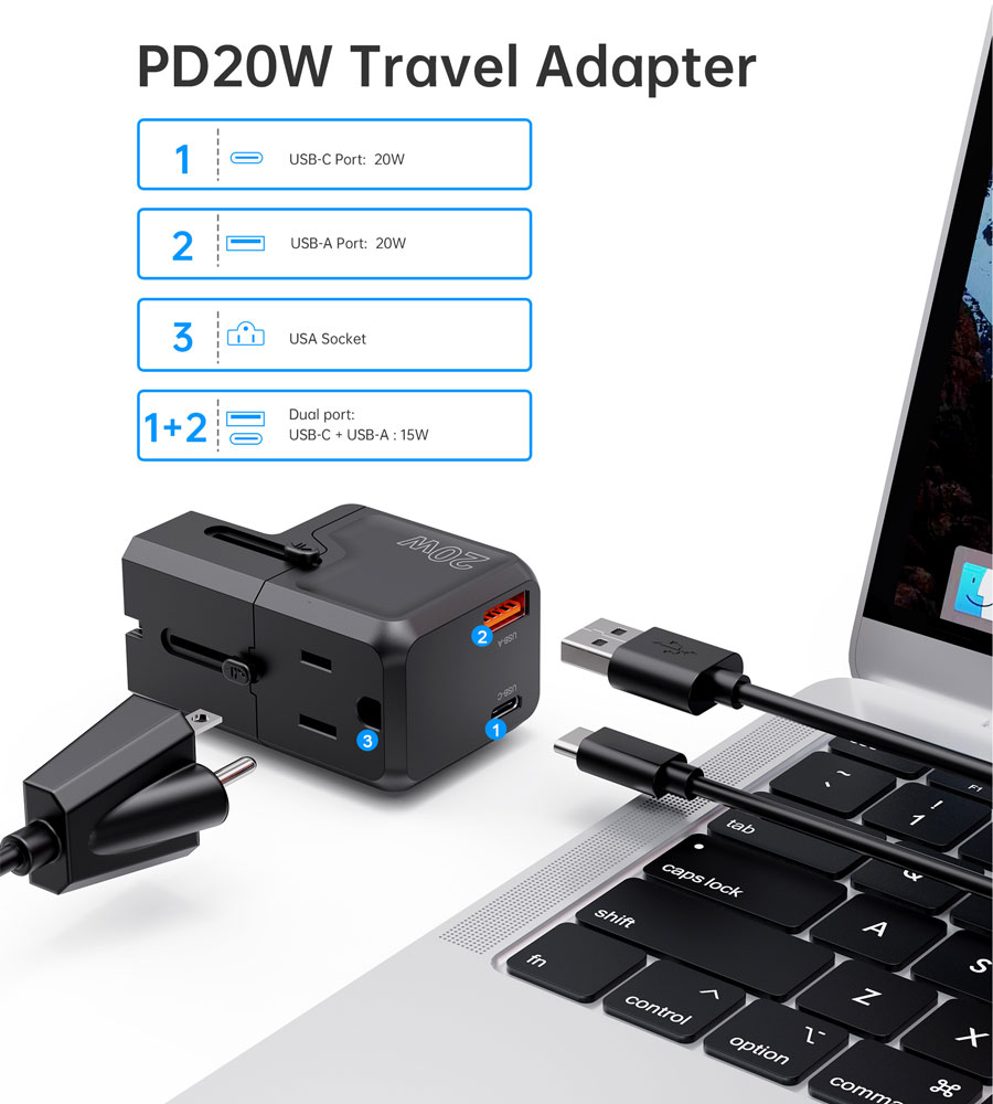 PD6043 20W  Wall Charger