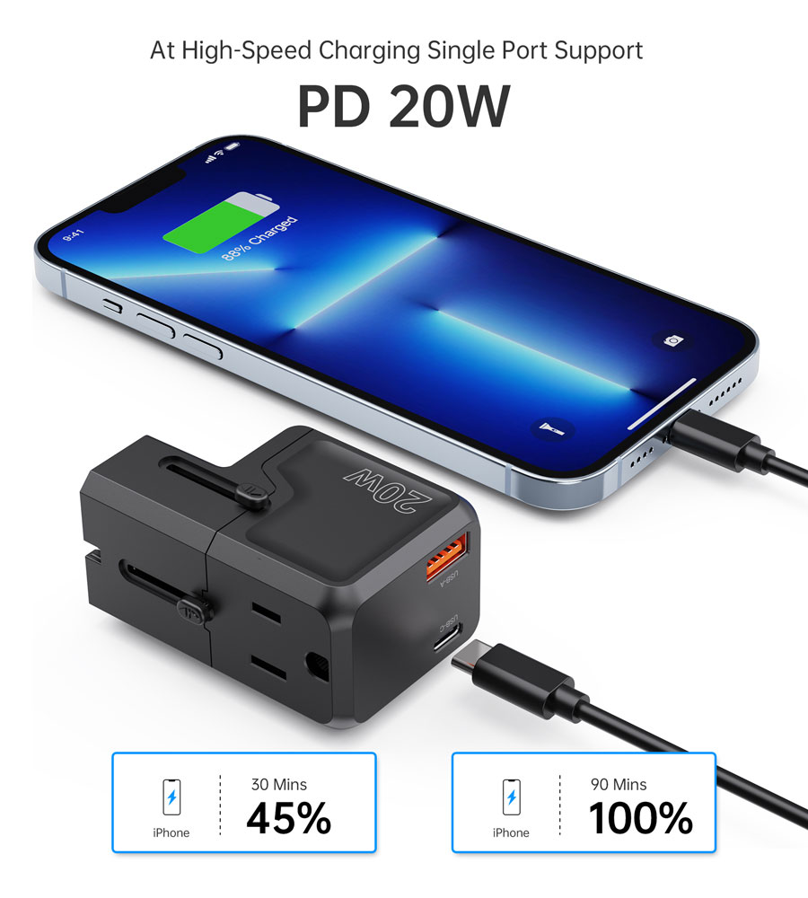 PD6043 20W  Wall Charger